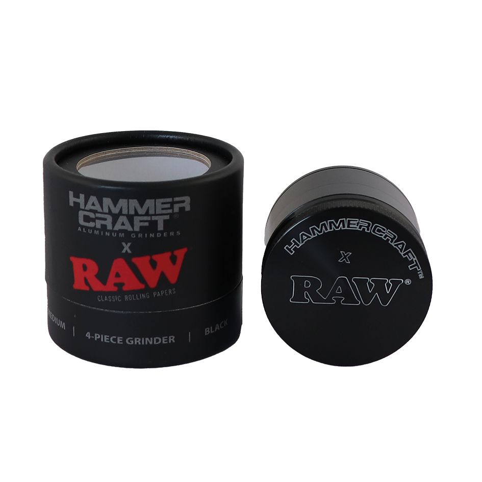 HAMMERCRAFT X RAW Aluminium Grinder 4parts