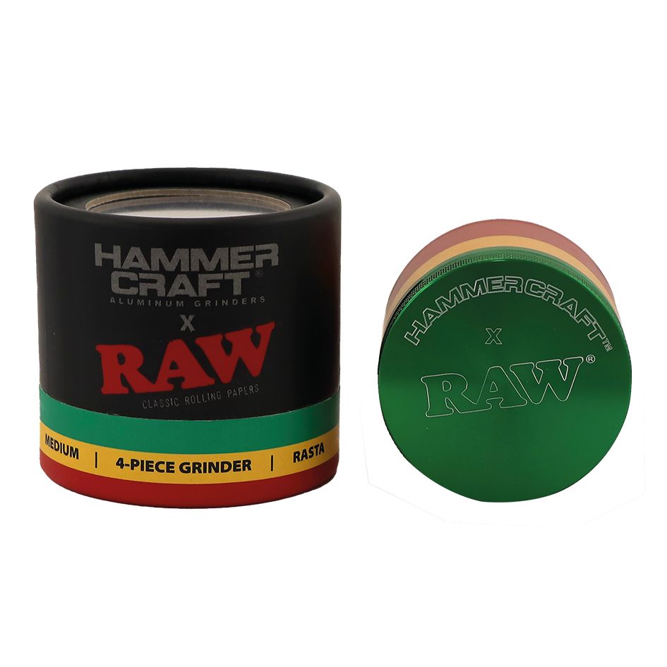 HAMMERCRAFT X RAW Aluminium Grinder 4parts