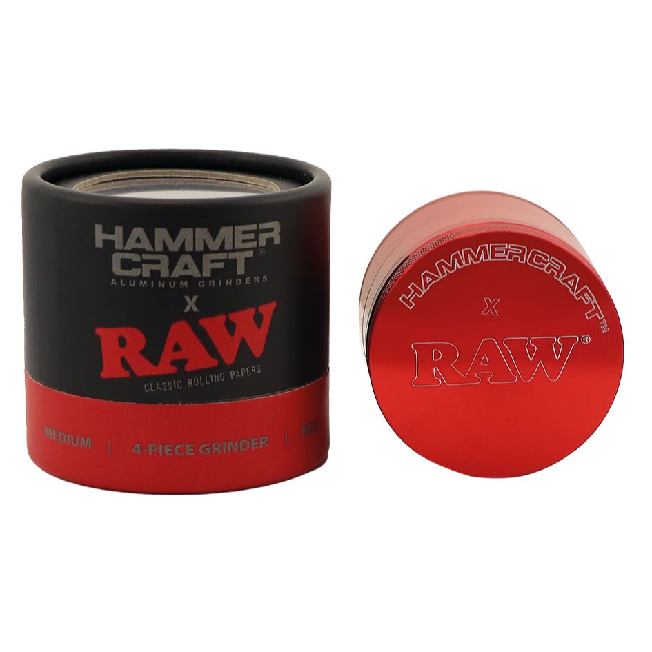 HAMMERCRAFT X RAW Aluminium Grinder 4parts