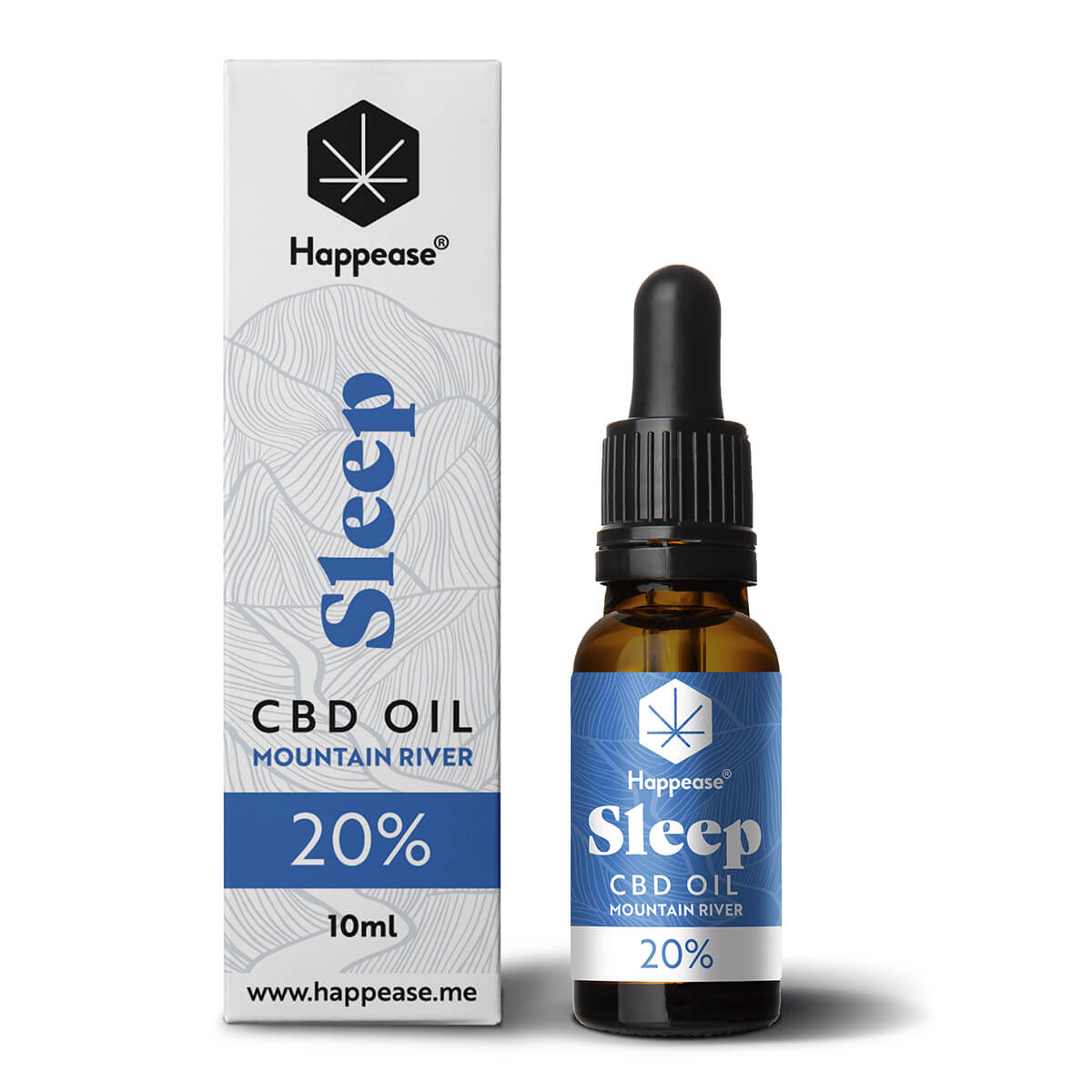 Happease – CBD Oil – Sleep – Mountain River – 10ml
