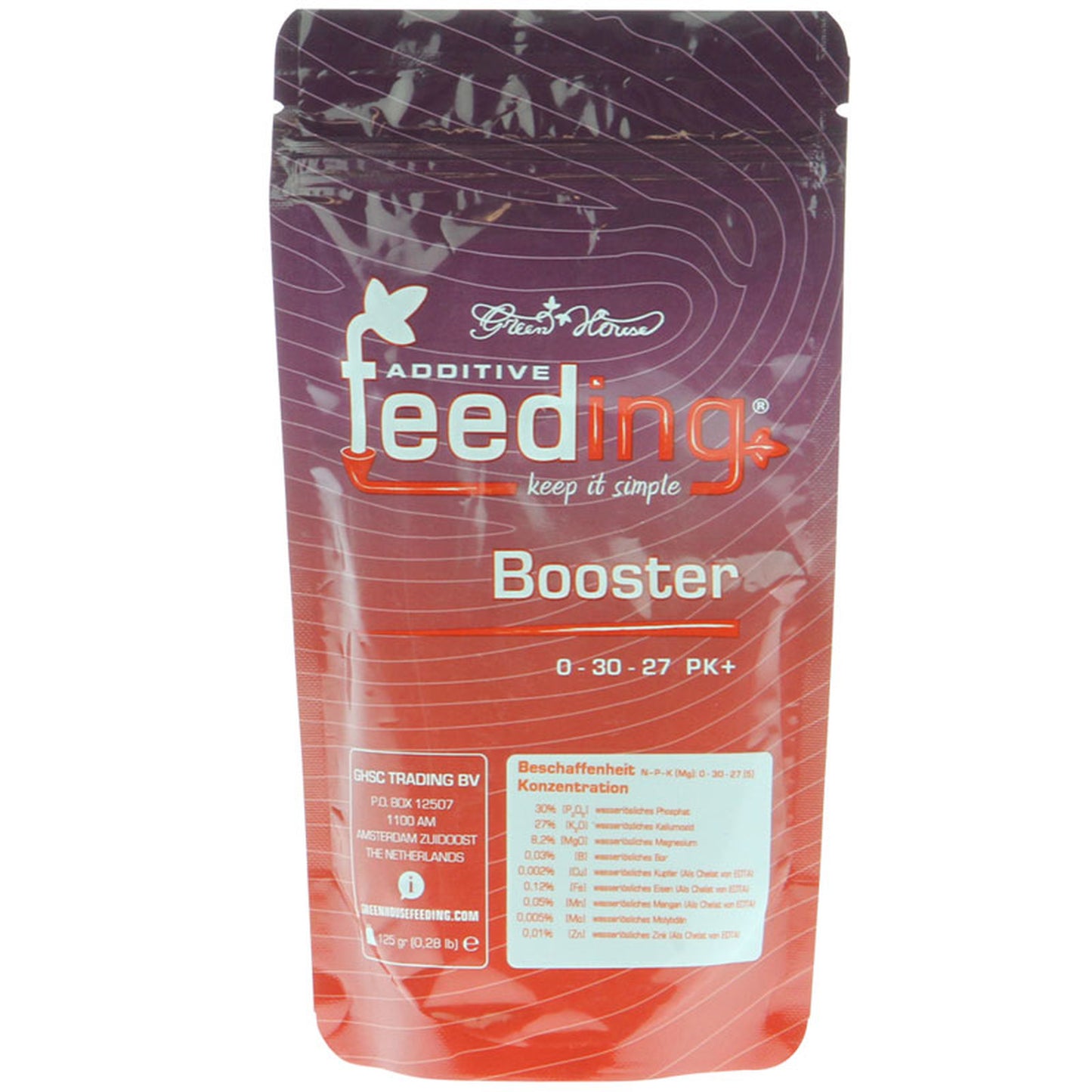 POWDER FEEDING - BOOSTER - 125 GR