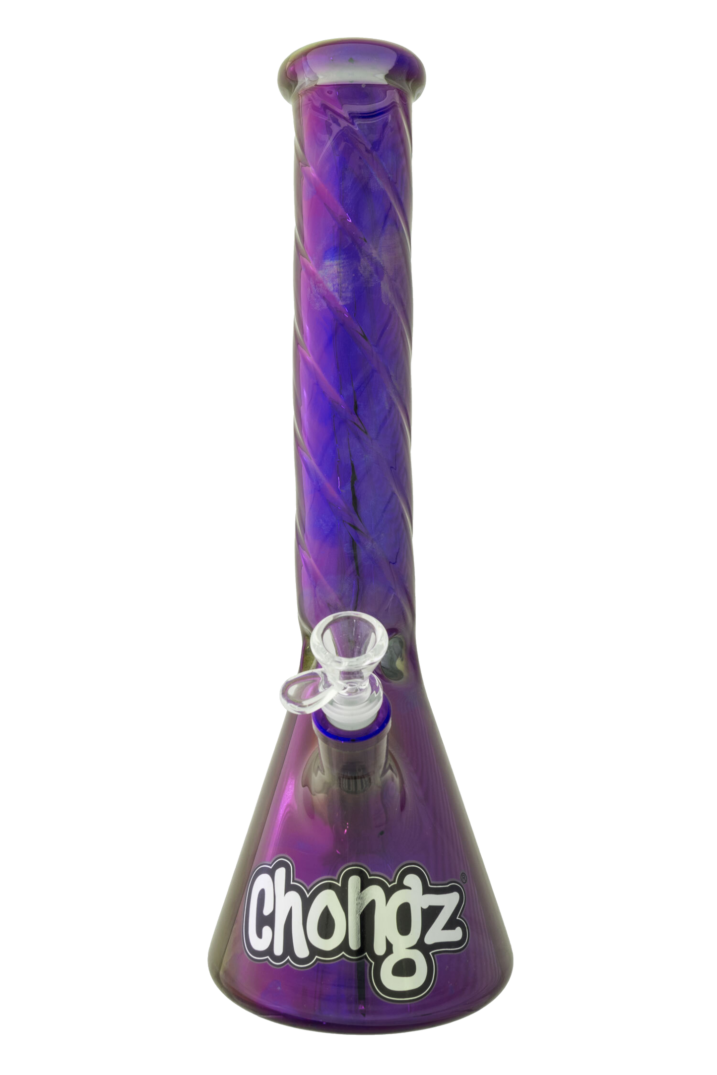 Chongz Glass 40cm "Nathans Choice" Chromed Waterpipe