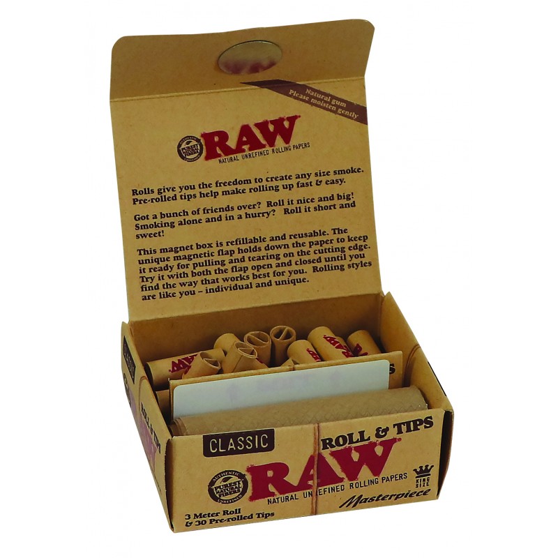 Raw Masterpiece Rolls & Tips