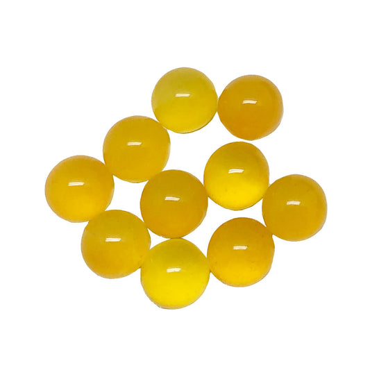 Chongz Quartz Agate Yellow 6mm Dabbing Pearl