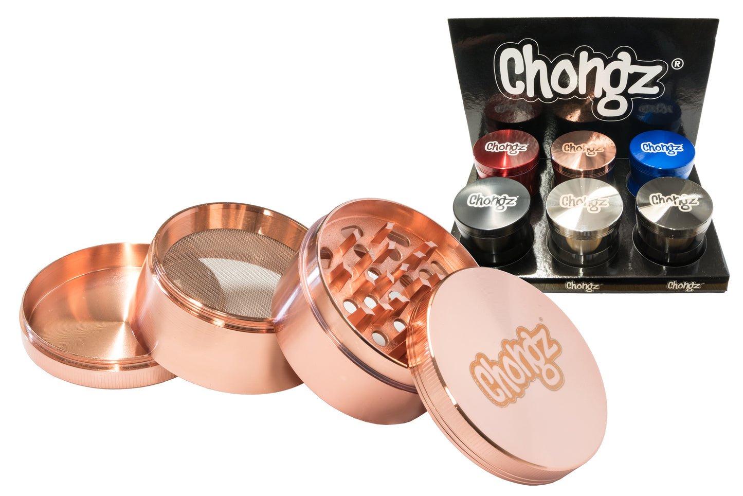 Chongz 60mm 4pt "Mr Brightside" Metal Grinder