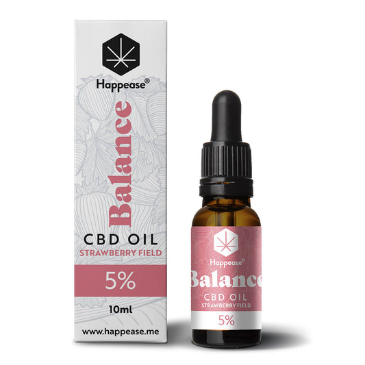 Happease – CBD Oil – Balance – Strawberry Field – 10ml