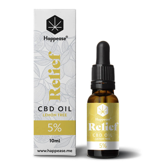 Happease – CBD Oil – Relief – Lemon Tree – 10ml