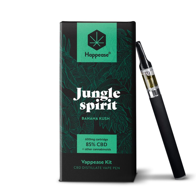 Happease Classic – 85% CBD Vaping Pen – Jungle Spirit