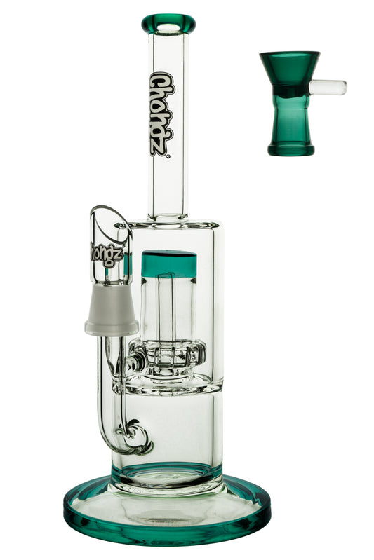 Glass Chongz "parachute" 22.5cm Glass perc (2 system)