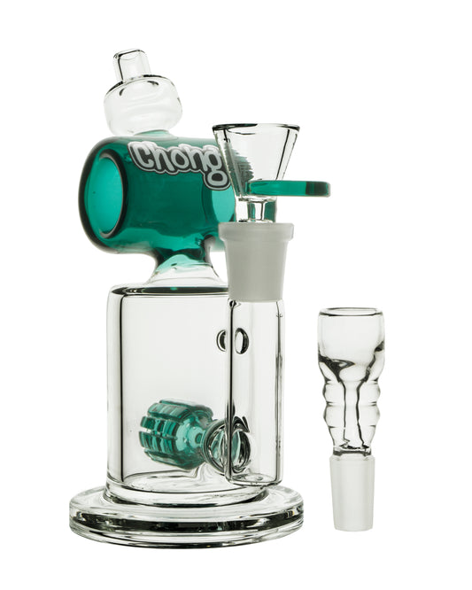 Chongz "Rola Kola" 15cm Waterpipe (2 cones) - teal