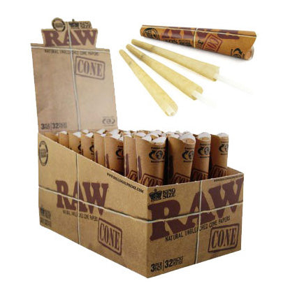 Raw Pre-rolled Cones