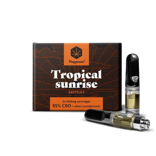 Happease – 85% CBD Cartridge 2pcs – Tropical Sunrise