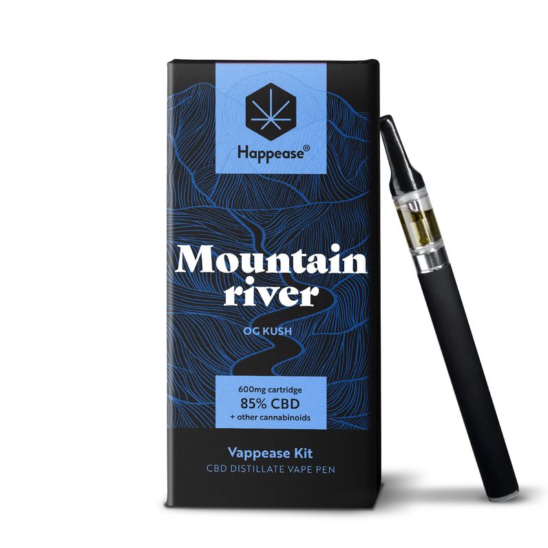 Happease Classic – 85% CBD Vaping Pen – Mountain River