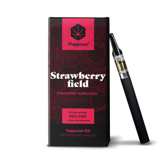 Happease Classic – 85% CBD Vaping Pen – Strawberry Field